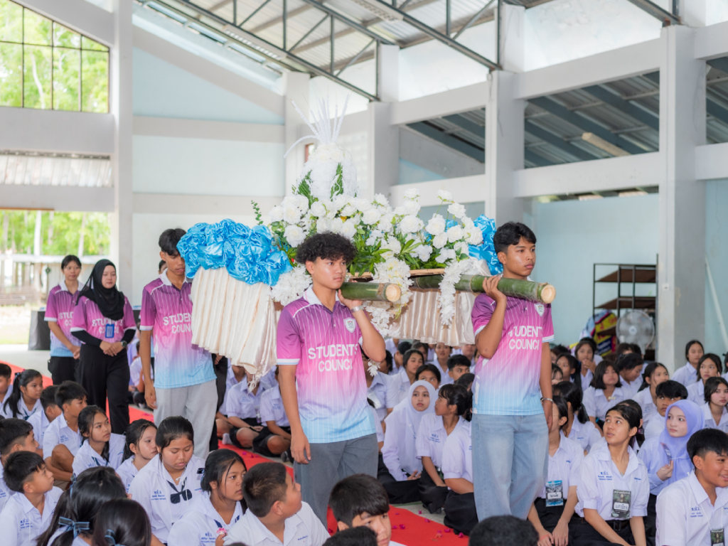 กิจกรรมปฐมนิเทศนักเรียนชั้น ม.1 และ ม.4 ปีการศึกษา 2569