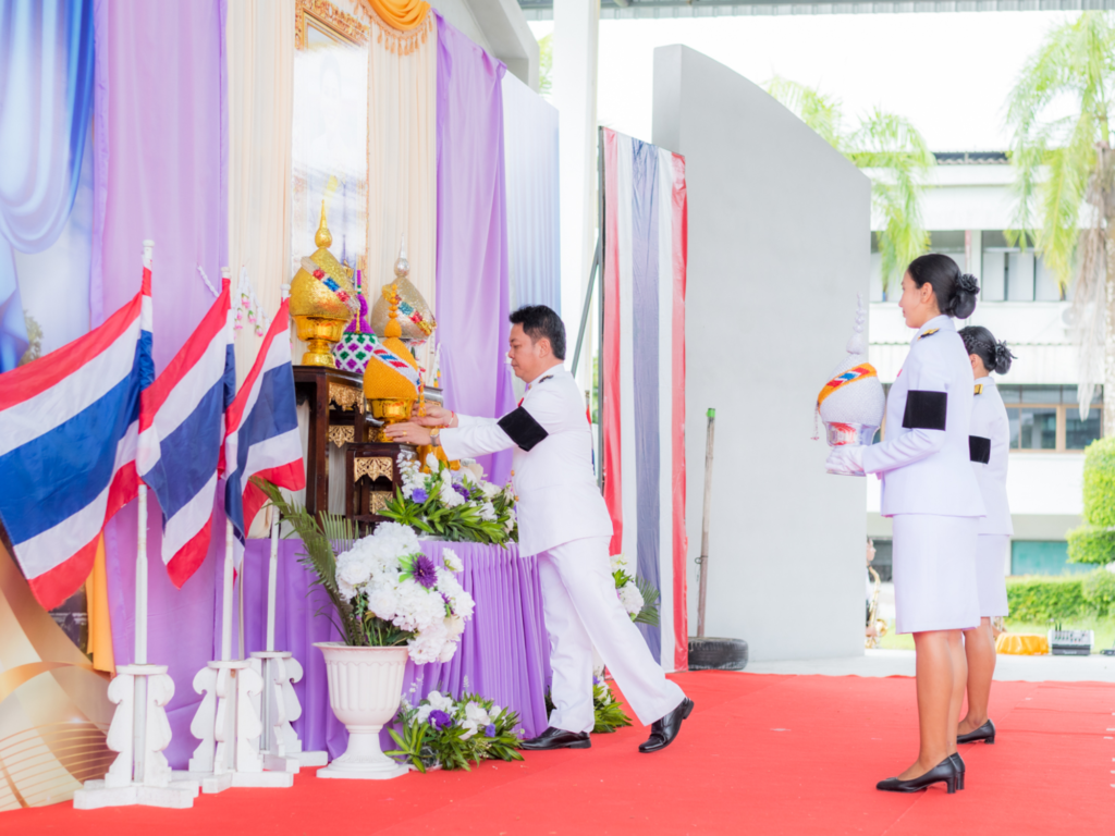 กิจกรรมพิธีถวายพระพรชัยมงคลแด่สมเด็จพระนางเจ้าฯ พระบรมราชินี